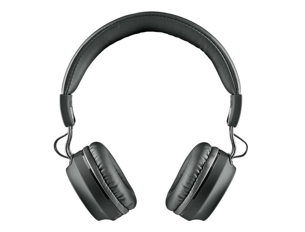 AURICULAR NGS ARTICA CHILL BLACK BLUETOOTH 5.0 FUNCION MANOS LIBRES Y ENTRADA DE AUDIO AUXILIAR JACK 3,5 MM