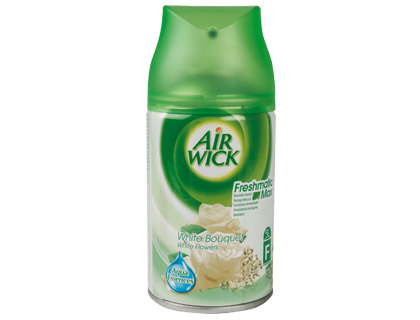 AMBIENTADOR AIR WICK FLORES BLANCAS RECAMBIO DE 250 ML PARA APARATO AIR WICK FRESHMATIK