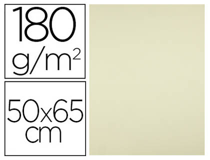 CARTULINA LIDERPAPEL 50X65 CM 180G/M2 AMARILLO