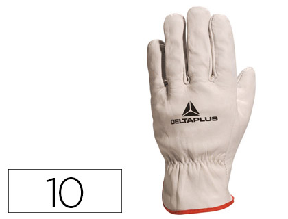GUANTES DELTAPLUS PIEL VACUNO ESPECIAL PARA TODO TIPO DE TRABAJOS EL MAS VENDIDO DEL MERCADO TALLA 10