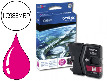 INK-JET BROTHER LC-985M MAGENTA DCP-J125/DCP-J315W MFC-J265W/MFC-J410/MFC-J415W