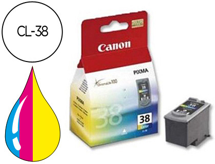 INK-JET CANON IP1800/2500 COLOR CL-38