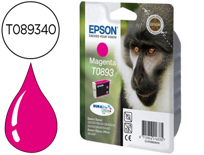 INK-JET EPSON T0893 MAGENTA STYLUS S20 / SX-100 / SX-110