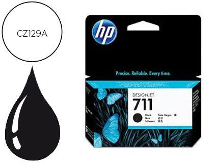 INK-JET HP N.711 NEGRO 38 ML DESIGNJET T120 / T520