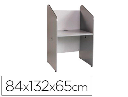 MESA CENTRO DE LLAMADAS ROCADA INDIVIDUAL SERIE WELCOME 84X132X65 CM ACABADO AN02 GRIS/GRIS