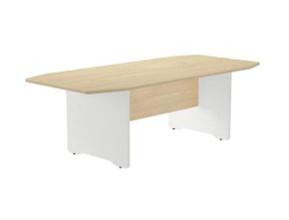 MESA DE REUNION ROCADA MEETING 3003AW04 ESTRUCTURA MADERA BLANCO TABLERO MADERA BLANCO 220X100X72 CM