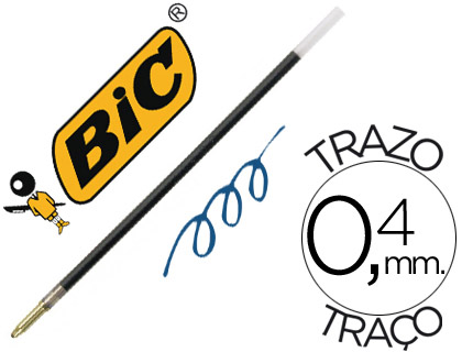 RECAMBIO BOLIGRAFO BIC PEANA PEN DESK AZUL