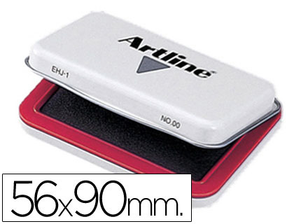 TAMPON ARTLINE Nº0 ROJO 56X90 MM