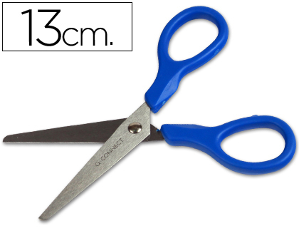 TIJERA Q-CONNECT INOXIDABLE 5\" 13 CM