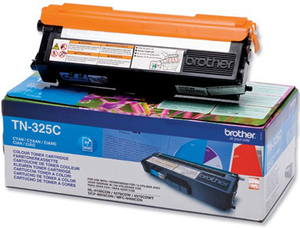 TONER BROTHER TN-325C CIAN -3.500PAG- HL-4140CN HL-4150CDN HL-4570CDW DCP-9055CDN DCP-9270CDW