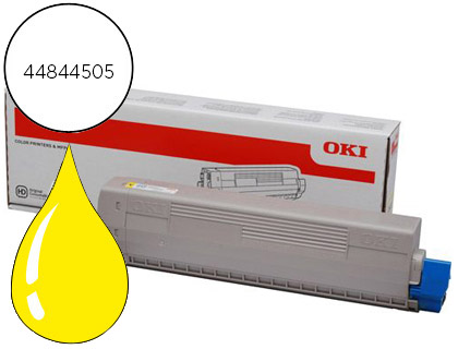 TONER OKI C831/C841 AMARILLO -10.000 PAG-