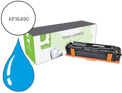 TONER Q-CONNECT COMPATIBLE HP CF211A COLOR LASERJET M251N / 251NW / 276N / 276NW CIAN 1.800 PAG
