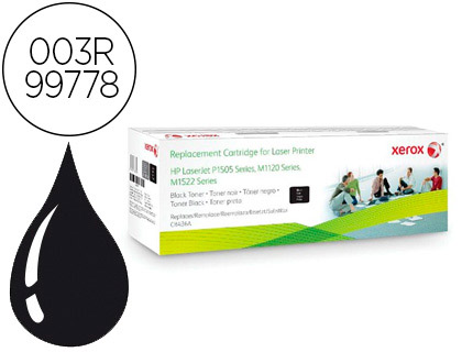TONER XEROX HP LASERJET CB436A M1120 / M1522 / P1505 NEGRO 2000 PAGINAS