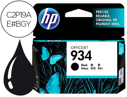 INK-JET HP 934 OFFICEJET 6815/ 6230 / 6830 NEGRO 400 PAG