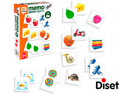 JUEGO DISET DIDACTICO MEMO PHOTO OBJETCS