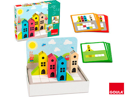 JUEGO GOULA DIDACTICO LOGIC CITY