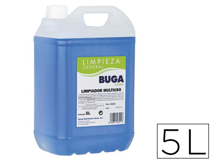 LIMPIADOR MULTIUSOS BUGA CLEAN GARRAFA 5 LITROS