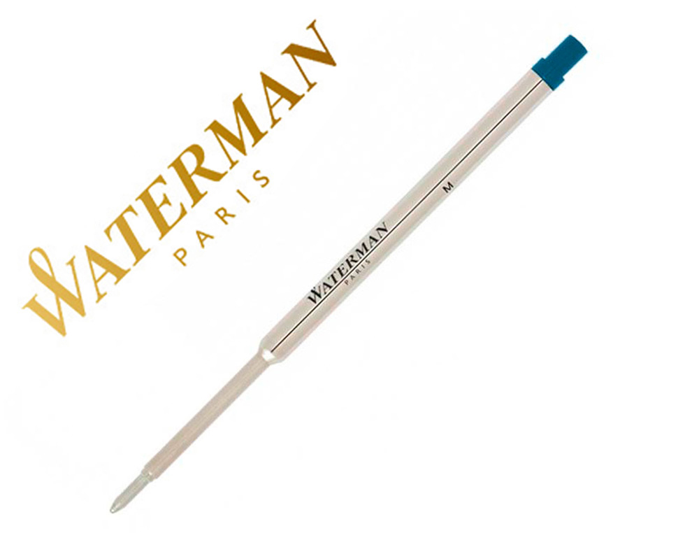 RECAMBIO BOLIGRAFO WATERMAN STANDAR MAXIMA 53426 AZUL