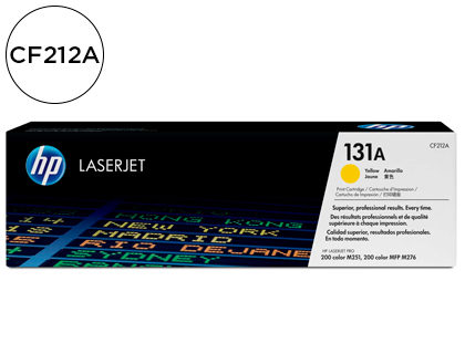 TONER HP 131A LASERJET M251/M276 AMARILLO 1800 PAG