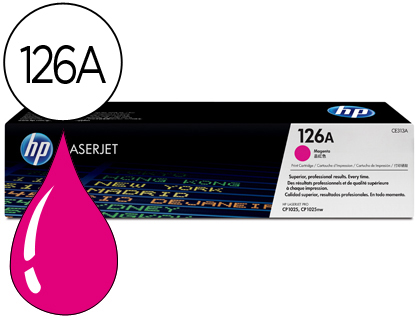 TONER HP LASERJET CP1025 MFP M175A CE313A MAGENTA -1000 PAG-