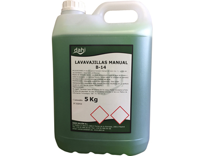 LAVAVAJILLAS DAHI MANUAL GARRAFA DE 5 LITROS