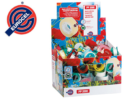 MINIPORTARROLLO EUROCEL PARA CINTAS 10 MT X 15 MM UNIDAD