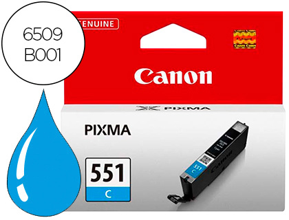 INK-JET CANON CLI-551 MG5450 / IP7250 / MG6350 CIAN