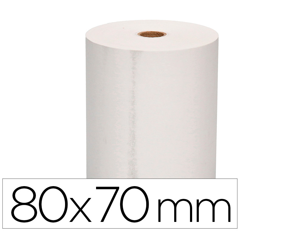 ROLLO SUMADORA Q-CONNECT TERMICO 80X68X11 MM 58 GR SIN BISFENOL A