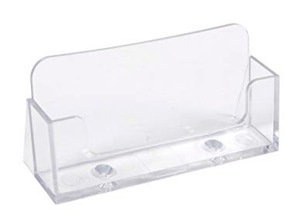 PORTATARJETAS DE VISITA EXACOMPTA METACRILATO CRISTAL 34X102X47 MM
