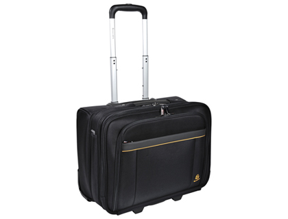 MALETIN PARA PORTATIL EXACOMPTA EXACTIVE HASTA 15.6\" CON RUEDAS Y ASA TELESCOPICA NEGRO 450X255X395