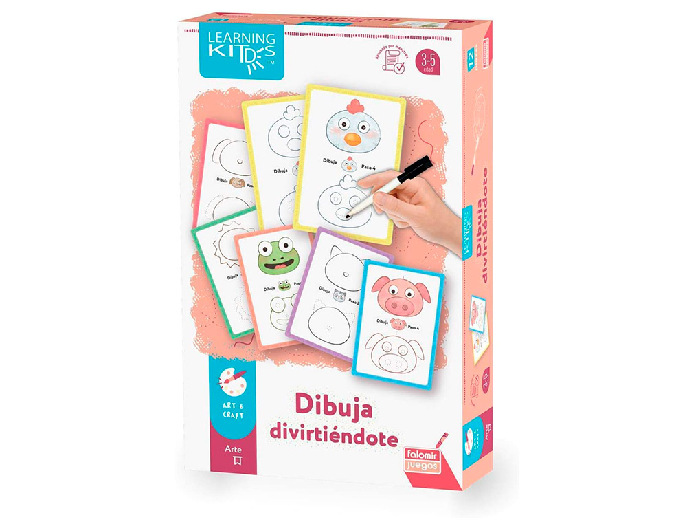 JUEGO EDUCATIVO FALOMIR DIBUJA DIVIRTIENDOTE