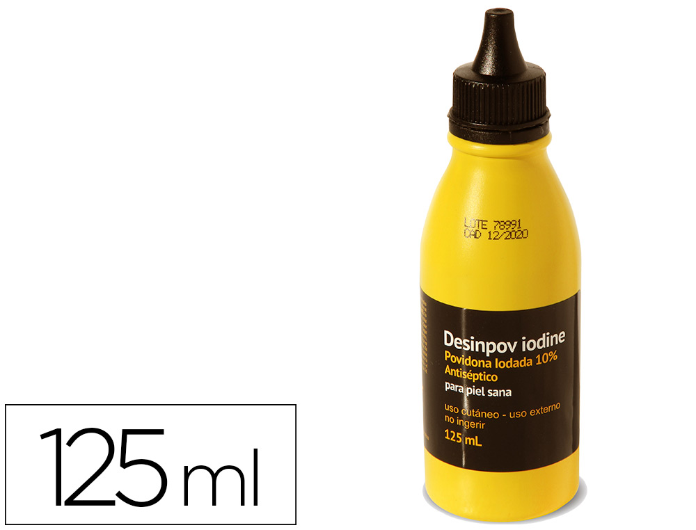 POVIDONA YODADA DESINPOV ANTISEPTICA 10 % BOTE DE 125 ML