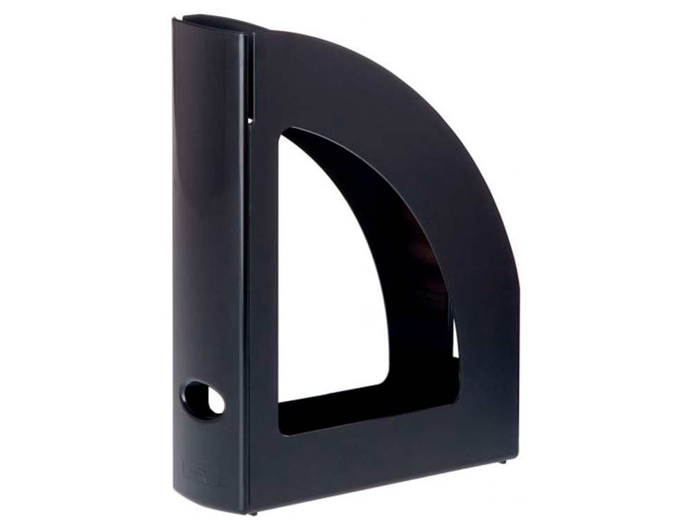 REVISTERO ARCHIVO 2000 ANTIMICROBIANO SANITIZED POLIESTIRENO LOMO 80 MM NEGRO 250X80X320 MM