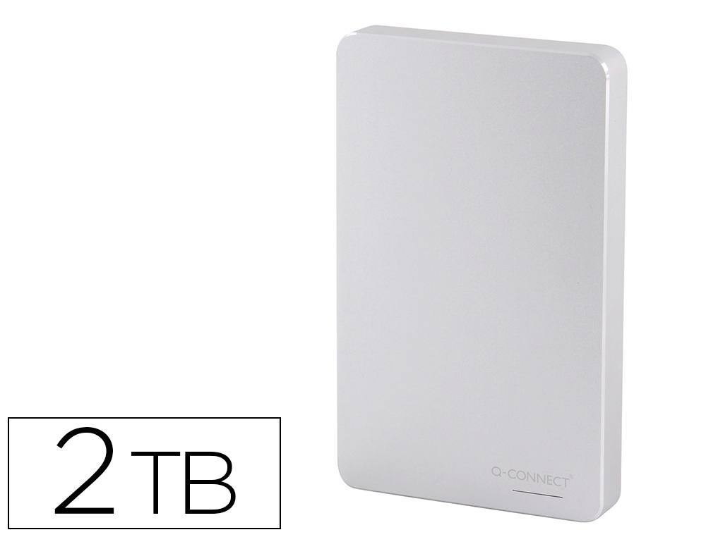 DISCO DURO Q-CONNECT 2,5\" EXTERNO 2TB USB 3.0 SATA
