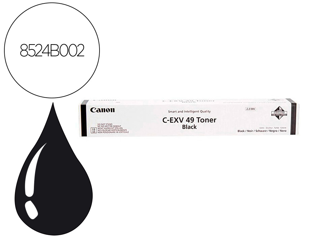 TONER CANON EXV49K IR ADVANCE C3325 C3330 NEGRO