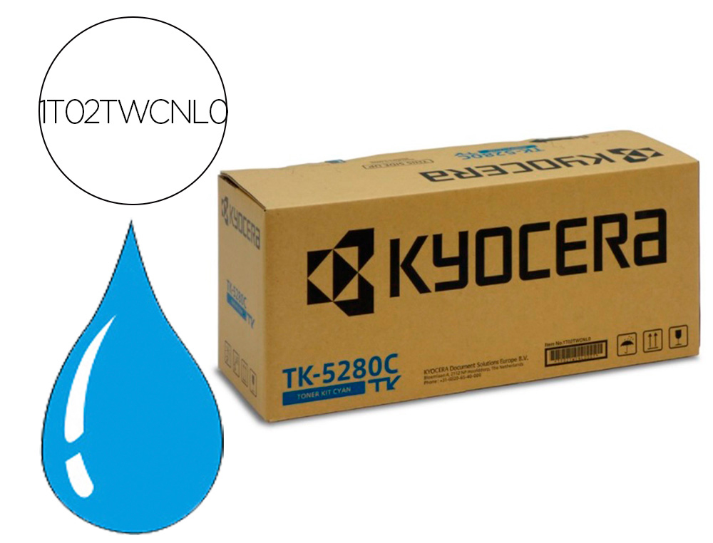 TONER KYOCERA TK5280C CIAN PARA ECOSYSM6235 / 6635CIDN