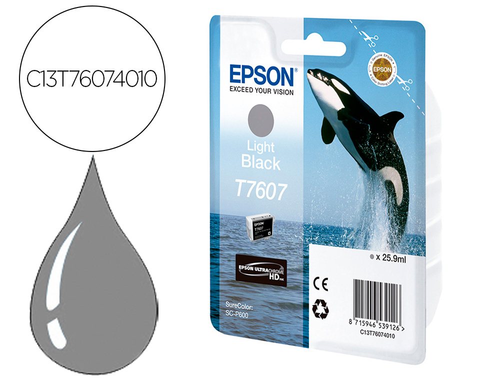 INK-JET EPSON SURECOLOR SC-P600 GRIS