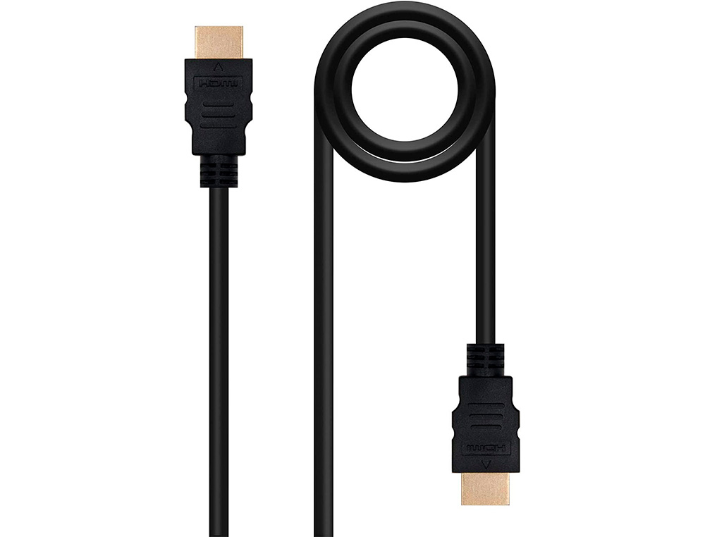 CABLE HDMI NANOCABLE V1.3 A/M-A/M COLOR NEGRO LONGITUD 1,8 M