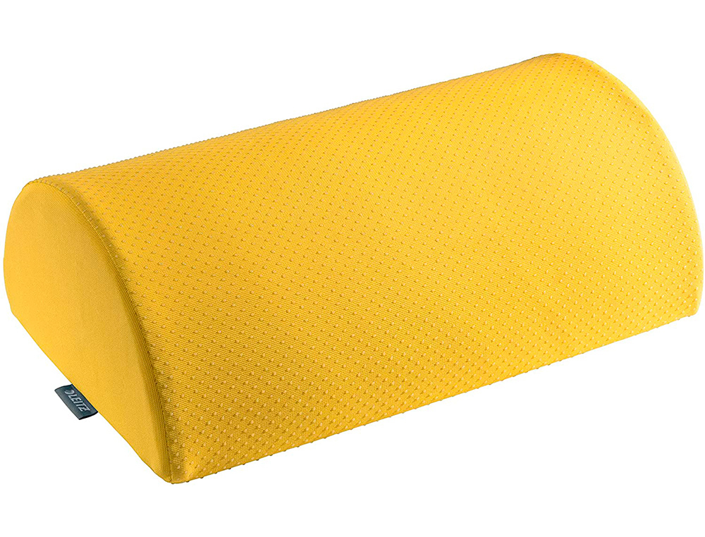 REPOSAPIES DE ESCRITORIO LEITZ ACTIVE ERGO COSY COLOR AMARILLO 260X140X405 MM