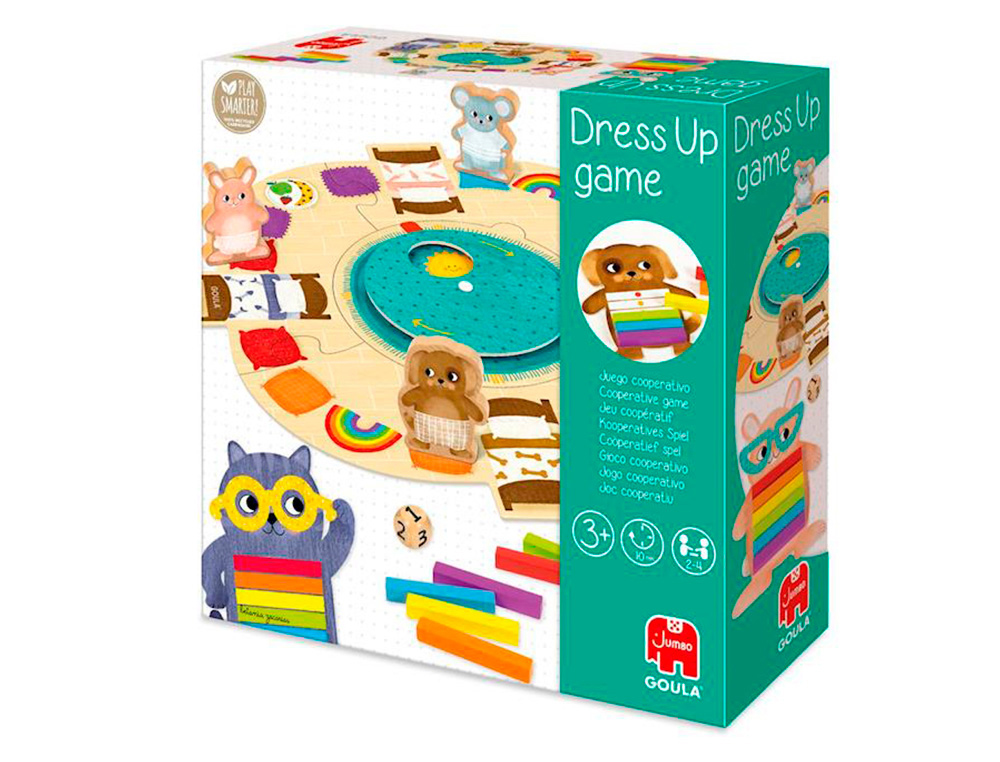 JUEGO GOULA DIDACTICO VESTIRSE DE COLORES