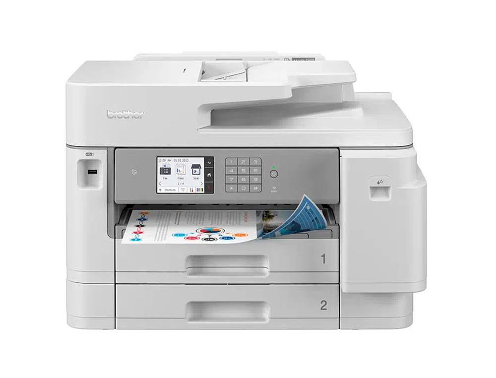 EQUIPO MULTIFUNCION BROTHER MFC-J5955DW DIN A3 INYECCION TINTA DUPLEX WIFI 30 PPM COPIADORA ESCANER IMPRESORA