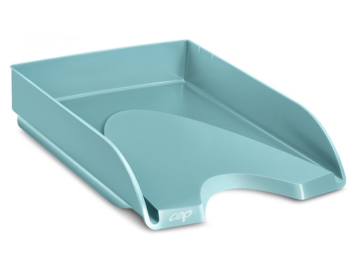 [1002000991] BANDEJA SOBREMESA CEP RIVIERA PLASTICO COLOR VERDE AGUA 348X257X66 MM