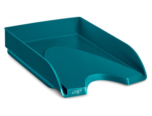 [1002000431] BANDEJA SOBREMESA CEP RIVIERA PLASTICO COLOR ESMERALDA 348X257X66 MM