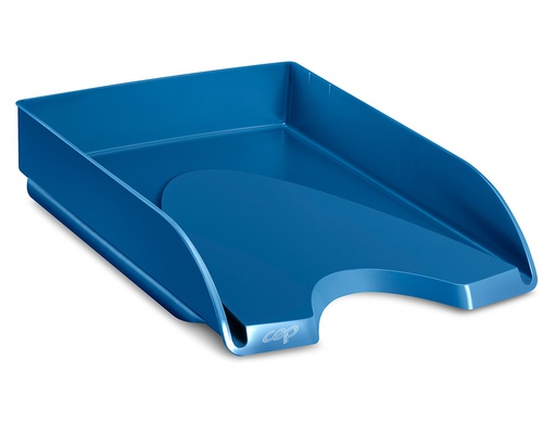 [1002000441] BANDEJA SOBREMESA CEP RIVIERA PLASTICO COLOR AZUL PORCELANA 348X257X66 MM