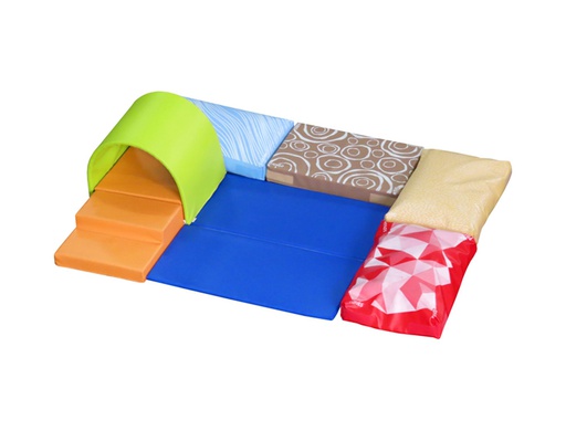 [226] CONJUNTO PSICOMOTROCIDAD 55 SUMO DIDACTIC MULTICOLOR 200X150X15 CM