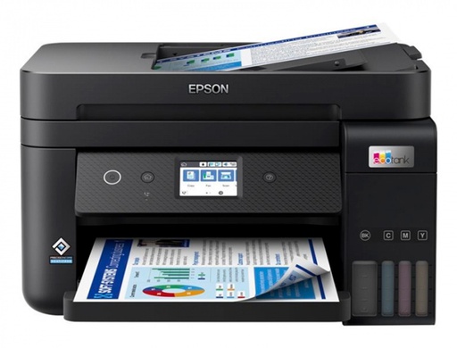 [C11CJ60402] EQUIPO MULTIFUNCION EPSON ECOTANK ET-4850 TINTA 15 PPM BANDEJA 250 HOJAS ESCANER COPIADORA IMPRESORA