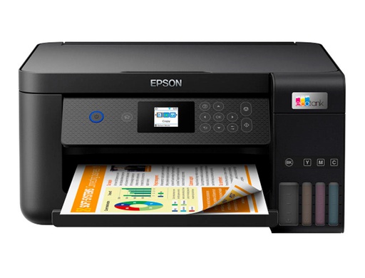 [C11CJ63405] EQUIPO MULTIFUNCION EPSON ECOTANK ET-2850 TINTA 10 PPM LCD 3,7 CM ESCANER COPIADORA IMPRESORA