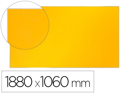 [1915433] TABLERO DE ANUNCIOS NOBO IMPRESSION PRO FIELTRO AMARILLO FORMATO PANORAMICO 85\" 1880X1060 MM