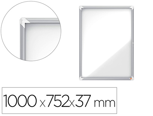 [1902560] VITRINA DE ANUNCIOS NOBO PREMIUM PLUS MAGNETICA 9 X DIN A4 1000X752X37 MM