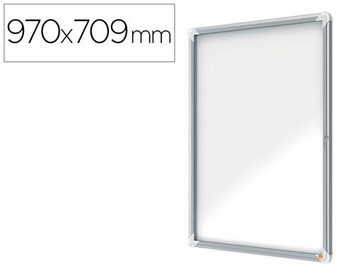 [1902580] VITRINA DE ANUNCIOS NOBO PREMIUM PLUS MAGNETICA DE EXTERIOR 9 X DIN A4 1000X752X45 MM